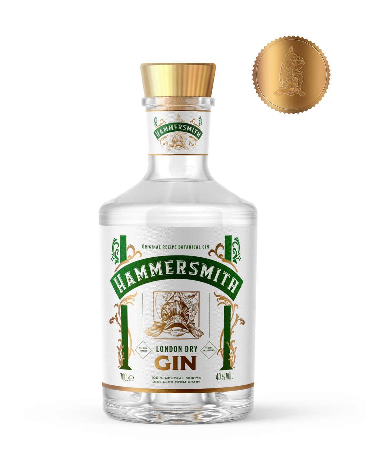 Hammersmith brand and label design